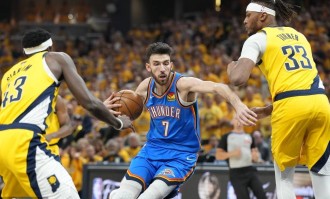 雷霆提前续约霍姆格伦 5年顶薪最高可达2.5亿美元