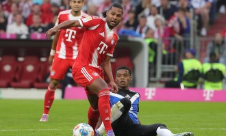 （体育）足球——德甲：拜仁胜汉堡